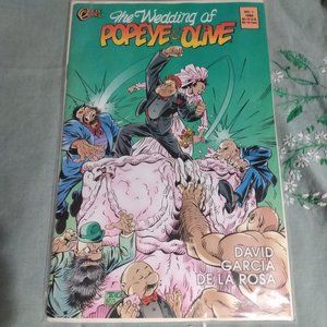 The Wedding of Popeye & Olive - Comic Book